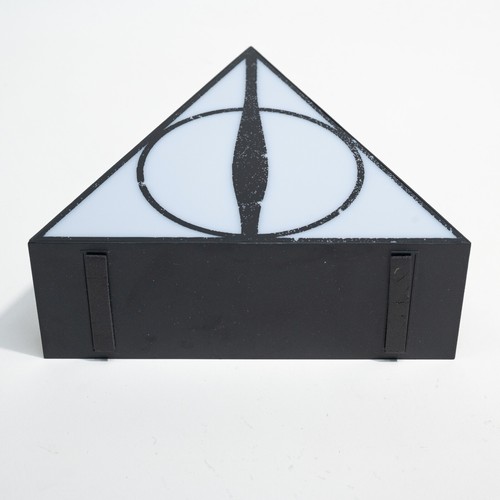 Harry Potter Deathly Hallows LED Desk Lamp Night Light USB - Working! - Picture 4 of 6