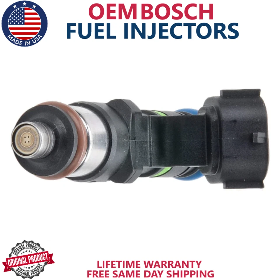 x6 OEM BOSCH Mejor actualización INYECTORES DE COMBUSTIBLE para 03-09 Nissan Máxima, Quest, Altima Foto 4 de 4