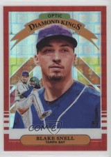 2019 Panini Donruss Optic Diamond Kings Red Pandora Prizm 14/99 Blake Snell uk2