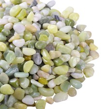 2.5lb Small Pebbles for Indoor Plants, 3/8 Inch Decorative Rocks for Lucky Ba...