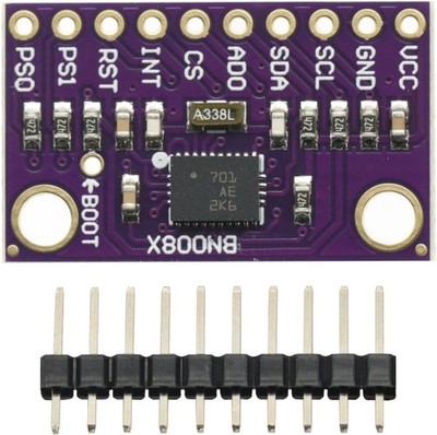 BNO085 IMU High Precision 9DOF Sensor Module I2C SPI UART Interface Replace