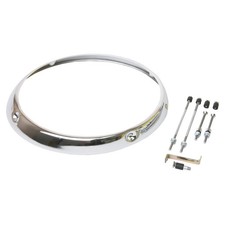 Headlight Rim Chrome Porsche 911 912 90163110204 Top Quality
