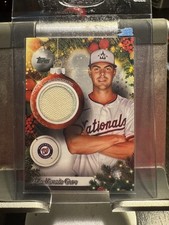 Topps 2025 Holiday MacKenzie Gore Player Relic Card PR-MG Washington Nationals