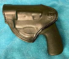 Maxx Carry IWB Leather Revolver Holster for Ruger LCR, LCRx, SP101 | S&W Body...