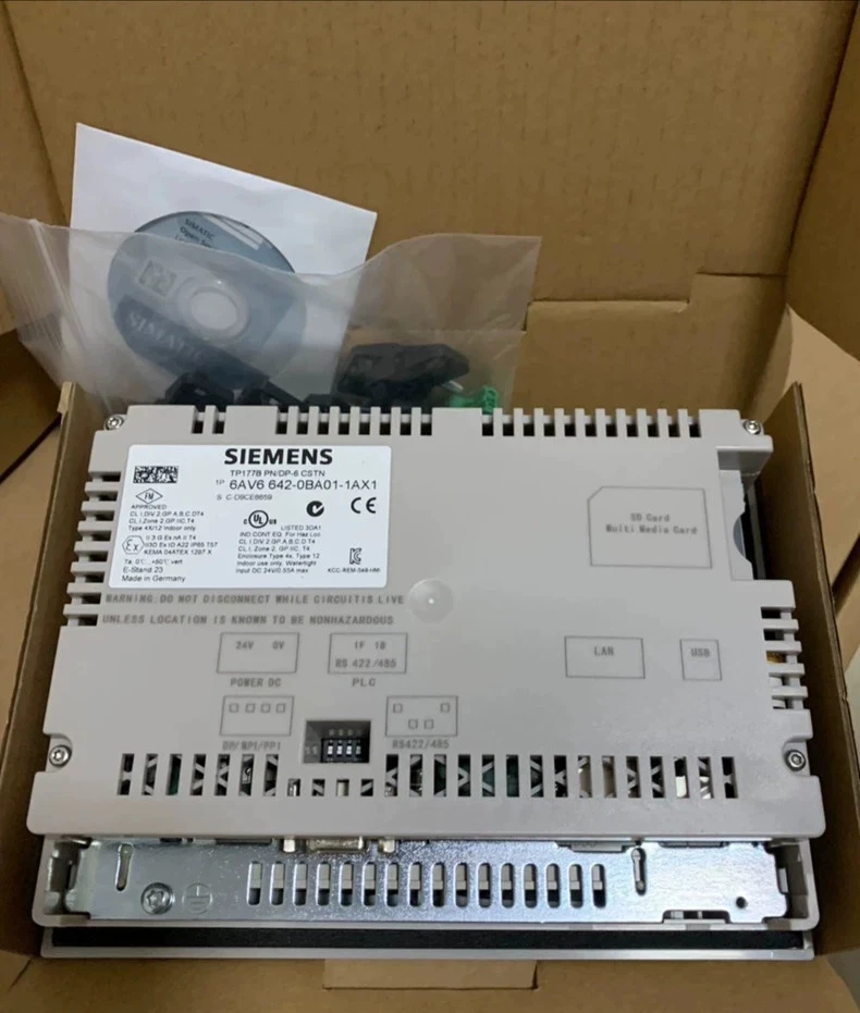 6AV6642-0BA01-1AX1 Siemens brand new 256 color display screen in stock - Image 4 of 4