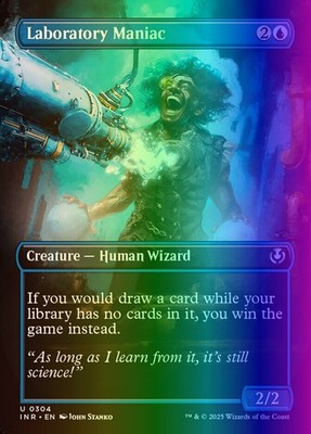 MTG Magic the Gathering Laboratory Maniac (304/612) Innistrad Remastered LP FOIL