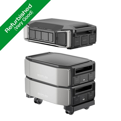 EcoFlow DELTA Pro Ultra 12kWh LiFePo4 Power Station, Whole Home Power-cut Backup