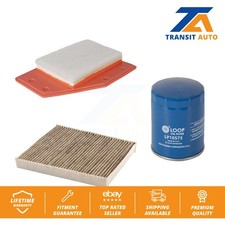 Air Cabin Engine Oil Filters (3 Total) Kit For 2017 Buick LaCrosse 3.6L