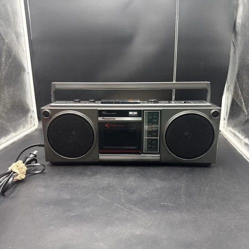 Vintage PANASONIC Boombox RX-3940 AM/FM-Stereo Cassette Player/Recorder Works