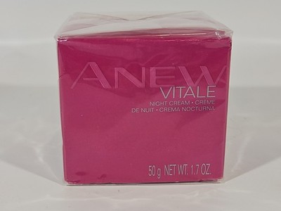 Avon Anew Vitale Night Cream Full Size 1.7 oz Retired Discontinued SEALED