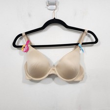 NEW Maidenform Comfort Devotion Comfy Soft Demi Underwire T-shirt Bra Nude 36C