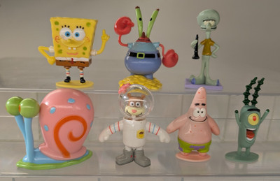 (1939) TOP!! Satz SPONGEBOB von KELLOG'S / KELLOGS EU