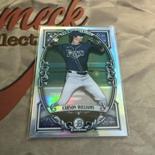 2026 Bowman Chrome Sterling - Carson Williams #BST-15 Tampa Bay Rays