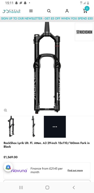 rockshox lyrik 160mm 