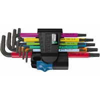 Wera 05024179001 967/9 TX Multicolour HF 1 WinkelschlüSselsatz Mit Haltefunktion