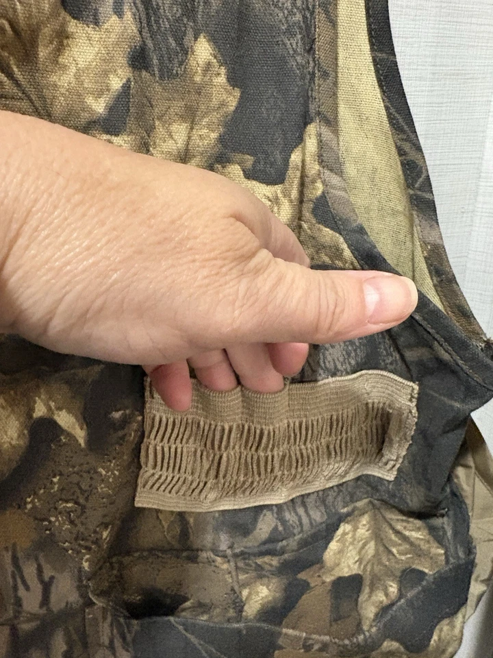 Vintage Game Winner Vest Adult Sm/Med Green Camouflage Camo Shooter Mens Hunters - Image 4 of 4