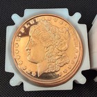 20x 1 oz .999 Copper Rounds MORGAN Dollar Eagle Design Tube 20 oz Bullion Lot 🔥 — photo 4