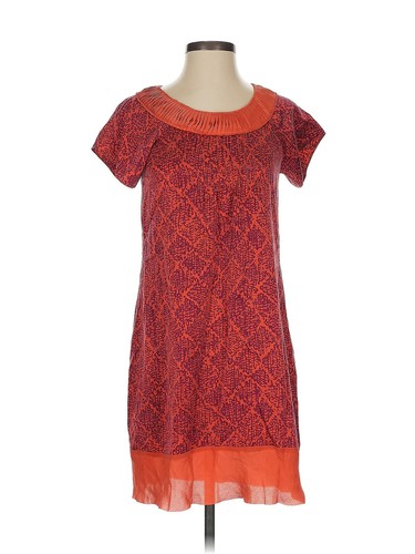 Cynthia Vincent Women Orange Casual Dress 2