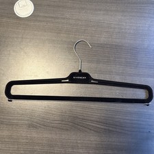 Givenchy Velvet Clothes Hanger Black Designer Storage Slacks Pants - Great Condt