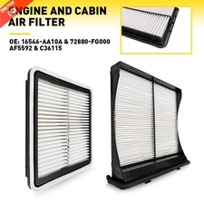 ENGINE AIR FILTER CABIN FILTER FOR SUBARU FORESTER IMPREZA WRX STI XV CROSSTREK