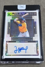 2024 Panini Three and Two - Day One Autographs Jose Perdomo #DOA-9 /32 (AU, RC)