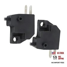 2 PCS Motorcycle Right Brake Light Switch, Universal Brake Light Switch Kit, 2