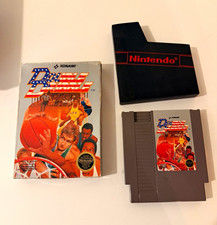 Double Dribble Nintendo NES 1987 Basketball w/ Box & Dust Sleeve