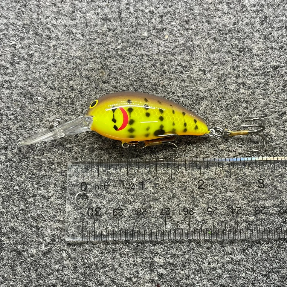 Señuelos Norman Middle N Crankbait señuelo de pesca 2" 3/8 oz - tabla marrón NMMN-NDC9 Foto 2 de 4