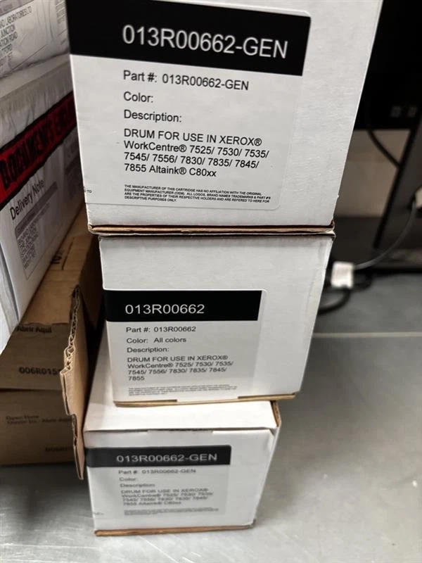 Lot De 4 Toners Originaux Xerox C60/C70 – Cyan, Magenta, Jaune, Noir (006R01525-28)