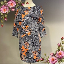 !!! Clearance! Floral Paisley Print long sleeve dress size Extra Small