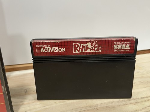 Rampage Sega Master System - Game & Case - No Manual - Tested - Picture 7 of 7
