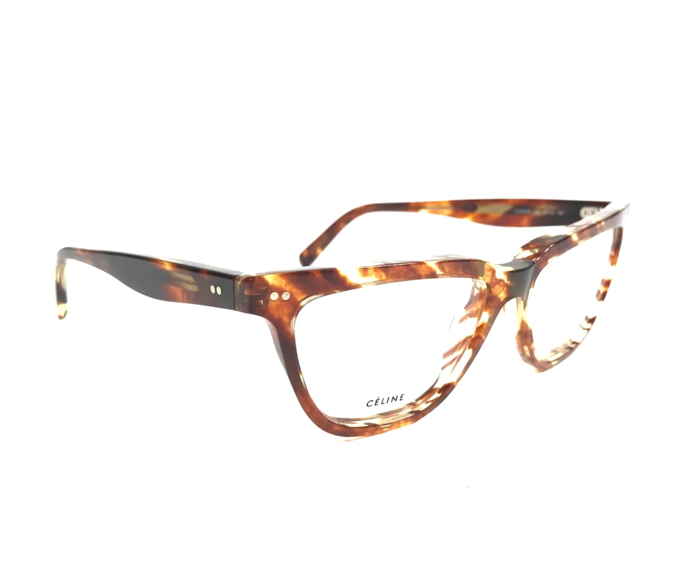 Marco de gafas Celine CL50009I 056 rubio cuerno de habana ojo de gato 53-15-145 Foto 2 de 4