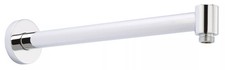 Balterley Contemporary Wall Mount Round Shower Arm - 328mm - Chrome