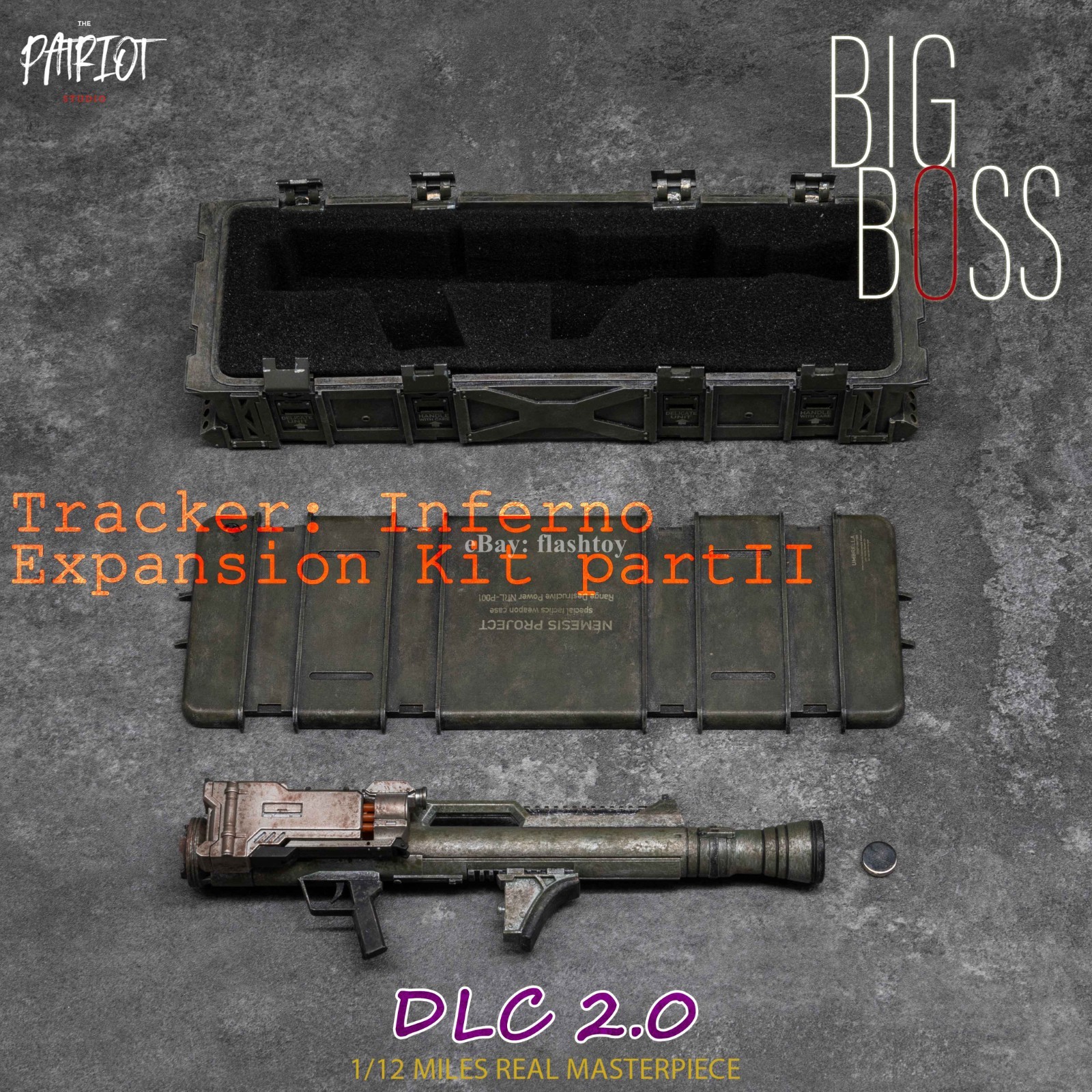 Presale Patriot Studio 1/12 DLC 2.0 Accessories for The Boss Nemesis Model Toy