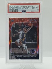 2019-20 Panini NBA Hoops Premium Stock - Nickeil Alexander-Walker #214 Red Flash