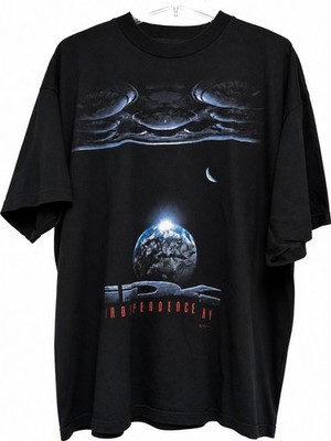 Independence Day ID4 Movie Graphic Tee XL Unworn Unwashed 1996 Stanley Desantis