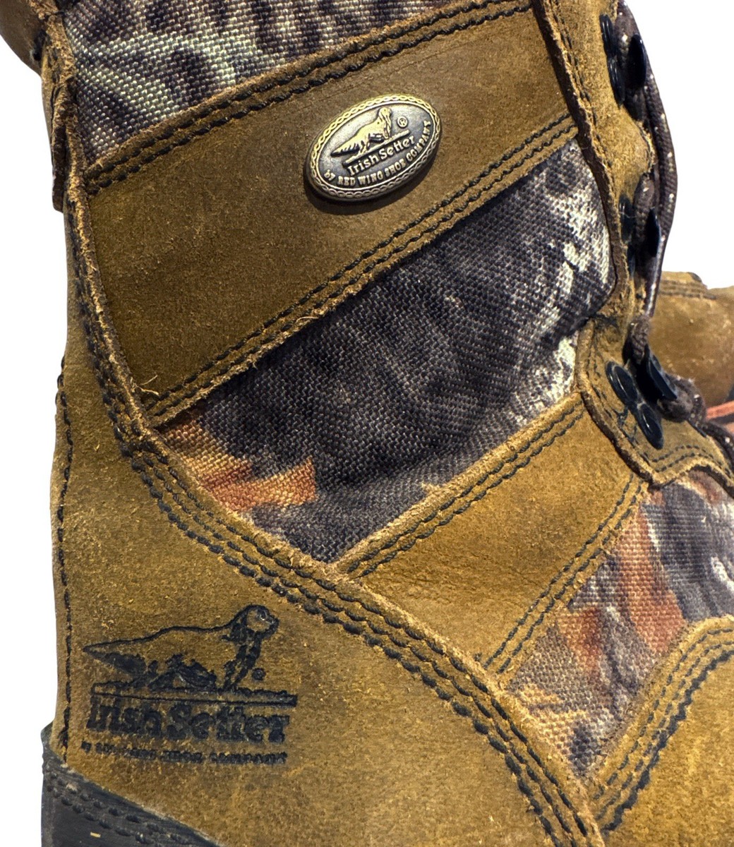 Irish Setter Red Wing UltraFlex 400g. GORE-TEX Hunting Camo Boots