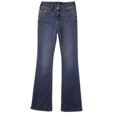 True Religion Becca Jeans Womens 26 Blue Mid ...