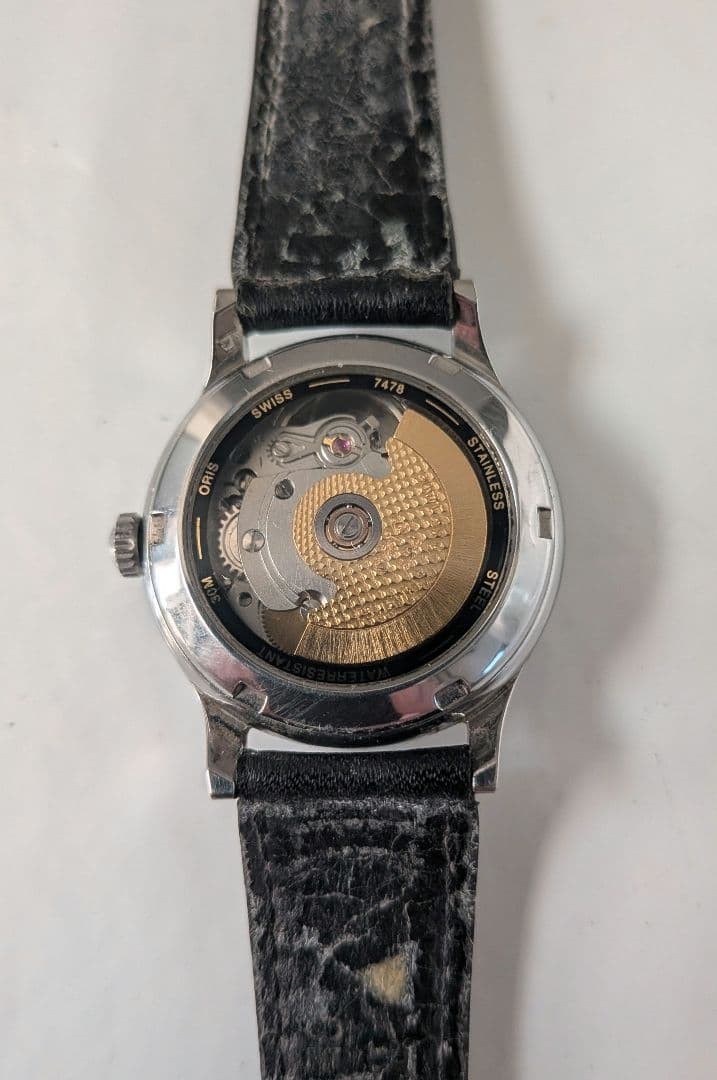 ORIS Pointer Date 7458 Automatic Skeleton Watch 3… - image 7