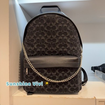 bag leather backpack laptop Large Roll Top 17