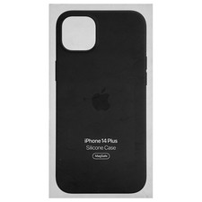 Genuine Apple iPhone 14 Plus Silicone Case W/ MagSafe Midnight OPEN BOX 