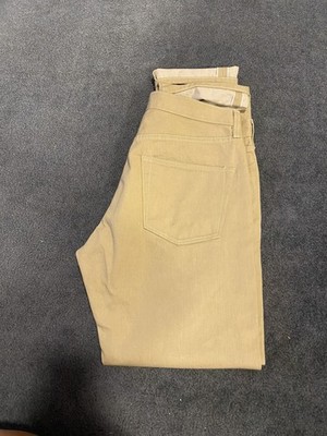 SIMON MILLER KHAKI SELVEDGE DENIM JEANS  SIZE 31x32 ON TAG
