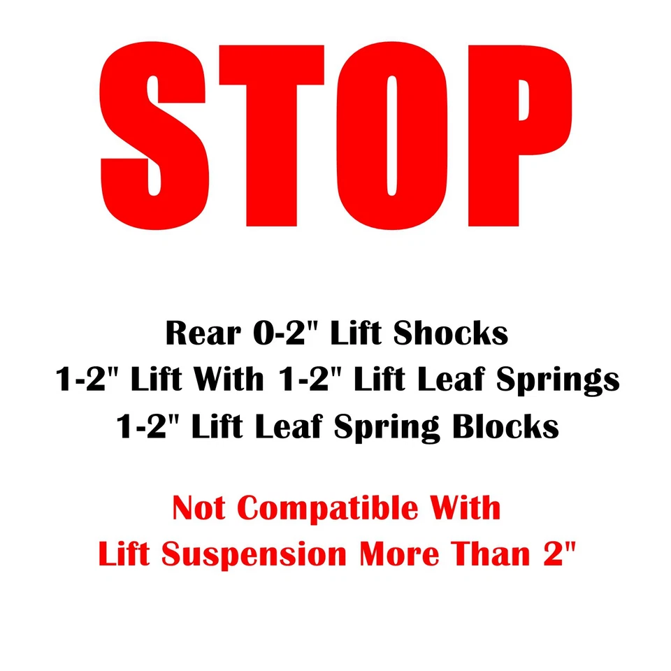 FAPO P1 Rear 0-2" Lift Shocks For Nissan Xterra 2005-2015 - Image 2 of 4