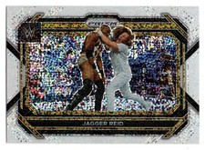 2023 Panini Prizm WWE JAGGER REID #4 White Sparkle Prizm