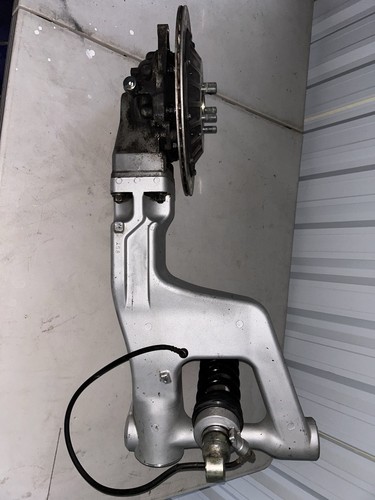 01-2010 Honda Gl1800 Rear Swing Arm with Break Rotor and Suspension Used OEM