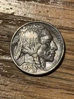FULL HORN  1936 P NICE ORIGINAL BUFFALO NICKEL 5¢ Free Shipping! Cool Toning