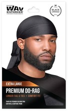 WAV ENFORCER Premium Do-Rag Black 0,