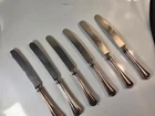 Vintage Wallace Sterling Silver Hollow-Handle Dinner Knives with Arnbe Blades