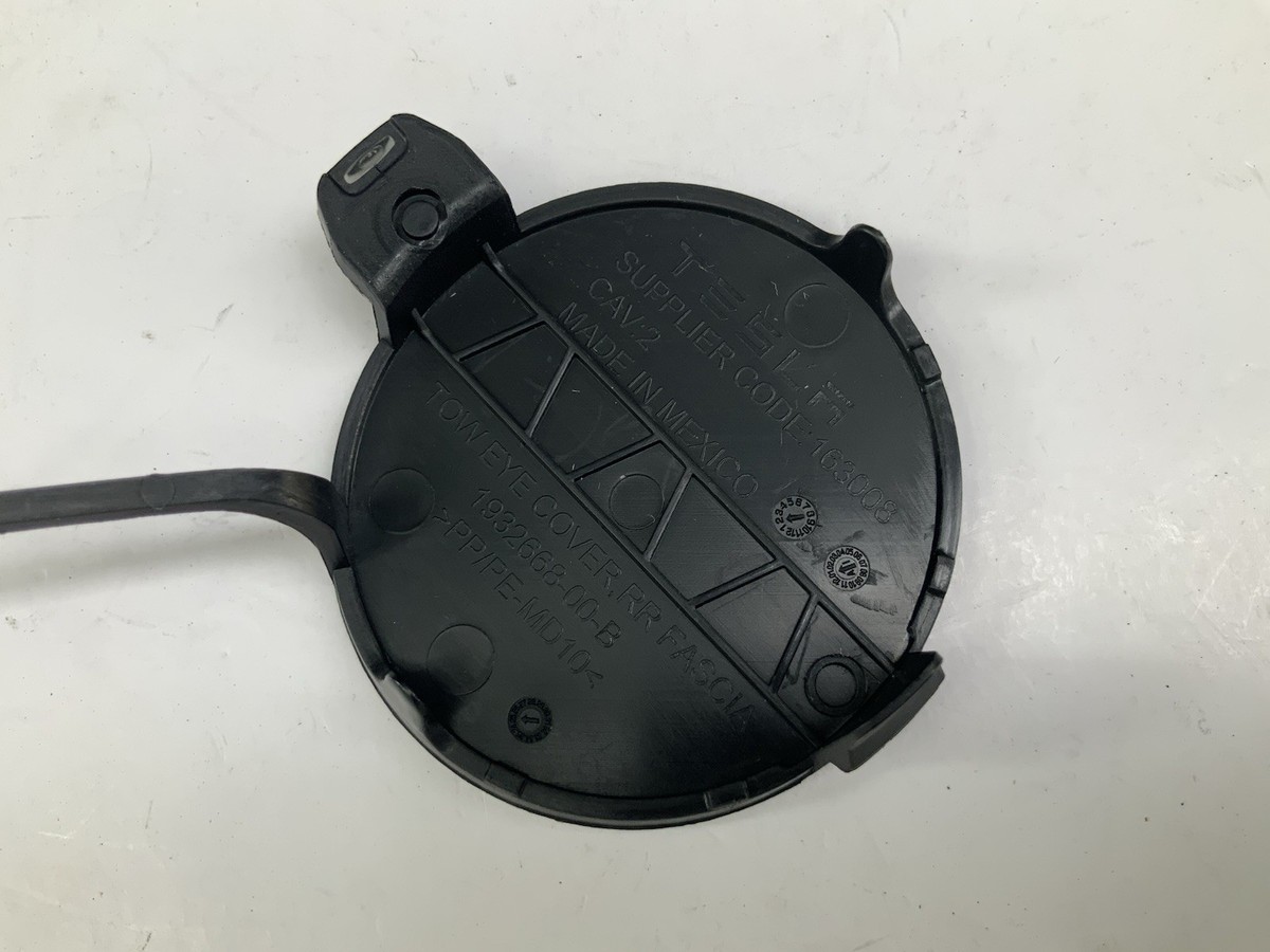 2024-2025 Tesla Model Y Juniper OEM Rear Tow Eye Cap Cover 1932668