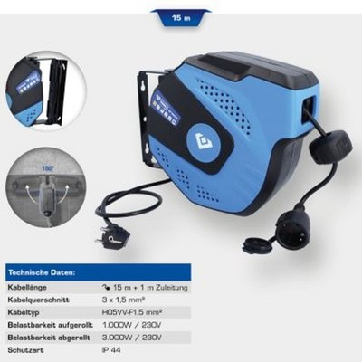 Kabelaufroller KS TOOLS BT162000